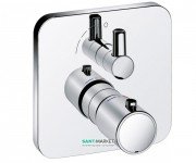 Смеситель встраиваемый для душа Kludi E2 однорычажный с термостатом 498350575