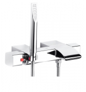 Змішувач для ванни Roca Thesis двухвентильний з термостатом хром A5A1150C00