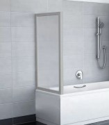 Бокова стінка для ванної Ravak Supernova APSV-75 профіль сатин скло Grape 95030U02ZG