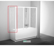 Боковая стенка для ванной Ravak Supernova APSV-80 белый профиль стекло Grape 95040102ZG