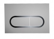 Вбудована клавіша змиву для унітазу Ravak Chrome сатин X01454