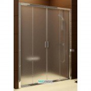 Дверь душевая прямоугольная Ravak Blix BLDP4-150 профиль сатин стекло transparent 0YVP0U00Z1