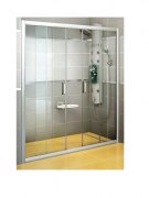 Двері душова прямокутна Ravak Blix BLDP4-180 профіль хром скло transparent 0YVY0C00Z1