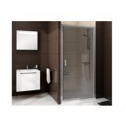 Двері душова прямокутна Ravak Blix BLDP2-100 профіль хром скло grape 0PVA0C00ZG