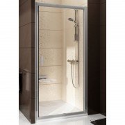 Дверь душевая прямоугольная Ravak Blix BLDP2-120 профиль хром стекло grape 0PVG0C00ZG