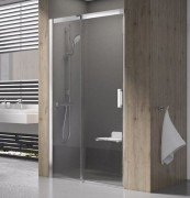 Двері душова Ravak Matrix MSD2-100 L полірований алюміній скло transparent 0WLA0C00Z1