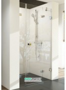 Двері душова двохелементна Ravak Brilliant BSD2-100 A-R профіль хром скло transparent 0UPAAA00Z1