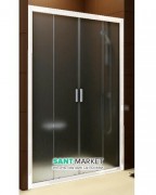 Дверь душевая прямоугольная Ravak Blix BLDP4-130 профиль белый матовое стекло 0YVJ0100ZG