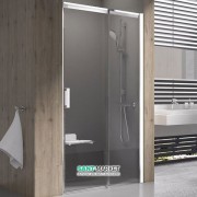 Дверь душевая Ravak Matrix MSD2-110 R белый профиль стекло transparent 0WPD0100Z1