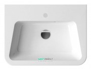 Раковина для ванной Ravak 10° 650 с отверстием искусственный мрамор белая XJI01165000
