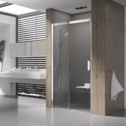 Двері душова Ravak Matrix MSD2-120 L полірований алюміній скло transparent 0WLG0C00Z1