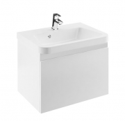 Тумба під раковину підвісна Ravak 10 ° SD 550 ДСП / МДФ сірий глянець X000000734