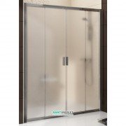 Двері душова квадратна Ravak Blix BLDP4-190 профіль сатин скло grape 0YVL0U00ZG