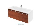 Тумба під раковину підвісна Ravak Clear SD 1000 ДСП / МДФ білий / черешня X000000760