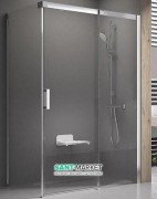 Душовий куточок прямокутний Ravak Matrix MSDPS-120/80 R профіль сатин скло transparent 0WPG4U00Z1