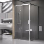 Душовий куточок прямокутний Ravak Matrix MSDPS-120/90 L профіль сатин скло transparent 0WLG7U00Z1