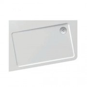 Душевой поддон из литого мрамора Ravak Asymetric Pro 10° 120x90 L белый XA25G70101L