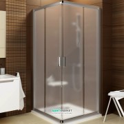 Душовий куточок квадратний Ravak Blix BLRV2K-80 профіль сатин скло grape 1XV40U00ZG