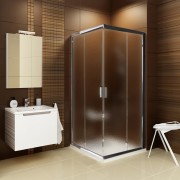 Душовий куточок квадратний Ravak Blix BLRV2K-110 профіль хром скло grape 1XVD0C00ZG