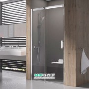 Дверь душевая прямоугольная Ravak Matrix MSD2-100 L профиль белый стекло transparent 0WLA0100Z1