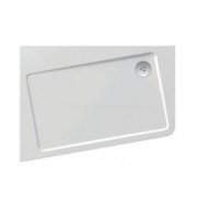 Душовий піддон з литого мармуру Ravak Asymetric Pro 10 ° 120x90 L білий XA25G70101L
