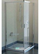 Душовий куточок квадратний Ravak Blix BLRV2-90 профіль сатин скло transparent 1LV70U00Z1