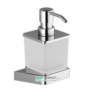 Дозатор для рідкого мила Ravak 10 ° TD 231 хромована латунь матове скло X07P323