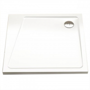 Душевой поддон из литого мрамора Ravak Perseus Pro-90 10° белый XA057701010
