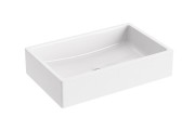 Раковина для ванной Ravak Formy 01 500 D без перелива искусственный мрамор белая XJL01250000