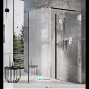 Душовий куточок Ravak Walk In Corner-110/80 профіль чорний скло transparent GW1CD4300Z1