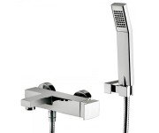 Змішувач одинважільний для ванни з душем Paffoni Elle хром EL 023 CR