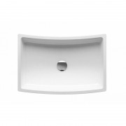 Раковина для ванной Ravak Formy 02 600 D без перелива искусственный мрамор белая XJM01260000