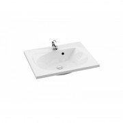 Раковина для ванной Ravak Rosa 760 с отверстиями искусственный мрамор белая XJ201176000