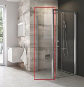 Стенка неподвижная для душевого уголка Ravak BLPSZ-80 профиль полированный алюминий стекло transparent X93H40C00Z1