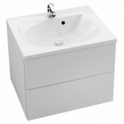 Тумба під раковину підвісна Ravak SD 760 Rosa II ДСП / МДФ білий глянець X000001293