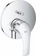 Смеситель для душа встраиваемый Grohe Eurosmart на два положения латунь хром 24043002