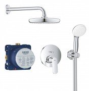 Душовий гарнітур Grohe Eurosmart Cosmopolitan зі змішувачем латунь хром 25219001