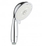Душова лійка Grohe New Tempesta Rustic 100 4 види струменя хром 26085001