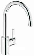 Смеситель для кухни Grohe Concetto однорычажный с выдвижным изливом латунь хром 32663003
