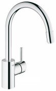 Смеситель для кухни Grohe Concetto однорычажный с выдвижным изливом латунь хром 32663003