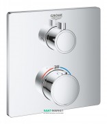 Термостат для душу вбудовується Grohe Grohtherm двухвентильний на два положення латунь хром 24079000