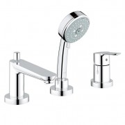 Змішувач для ванни Grohe BauEdge змішувач на 3 отвори хром 2511700A