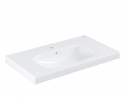 Раковина для ванной накладная на столешницу Grohe Euro Ceramic 80 альпин-белый 3958400H