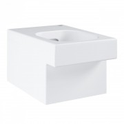 Унітаз підвісний безободковий Grohe Cube Ceramic без бачка і сидіння альпін-білий 3924400H