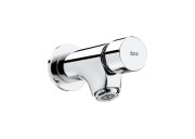 Самозакрывающийся кран для раковины Roca Instant нажимной с подводом одной воды A5A7877C00