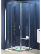 Душовий куточок Ravak Supernova SKCP4-90 напівкруглий профіль сатин скло transparent 31170U00Z1