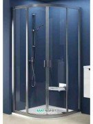 Душовий куточок Ravak Supernova SKCP4-90 напівкруглий профіль сатин скло grape 31170U00ZG