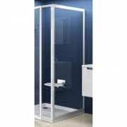 Стінка для душової кабіни Ravak Supernova PSS-75 білий профіль скло transparent 94030100Z1