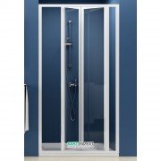 Дверь душевая складывающаяся Ravak Supernova SDZ3-100 белый профиль стекло transparent 02VA0100Z1