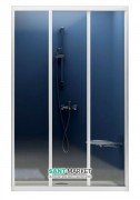 Дверь душевая раздвижная Ravak Supernova ASDP3-100 белый профиль стекло transparent 00VA0102Z1